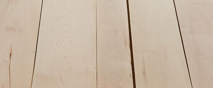 Appalachian Soft Maple Prime Sap Hardwood Lumber