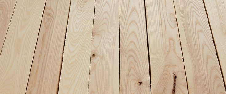 Appalachian Ash #2 Common Hardwood Lumber