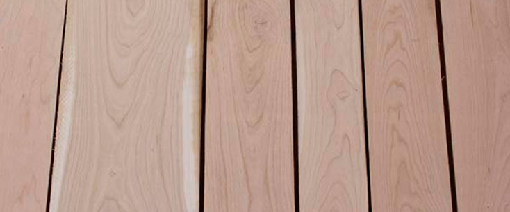 Cherry CAB Red Hardwood Lumber