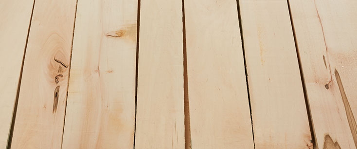 Basswood #2 Common Hardwood Lumber