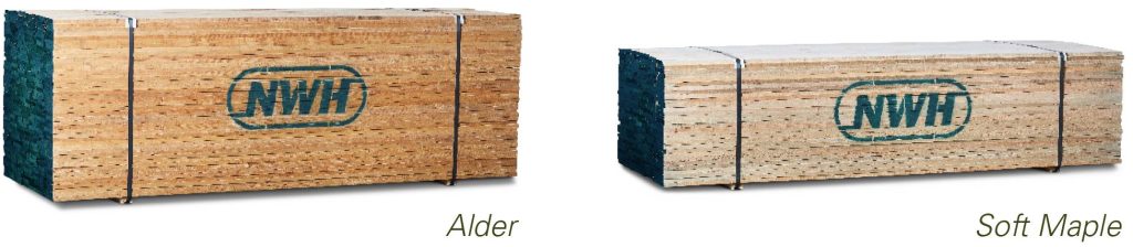 Alder-Soft Maple Hardwood Lumber Packs