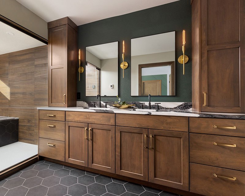Alder Bathroom Cabinets