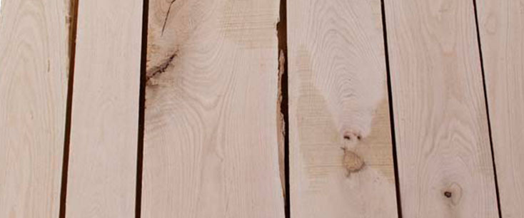 Glacial Red Oak #2A Hardwood Lumber
