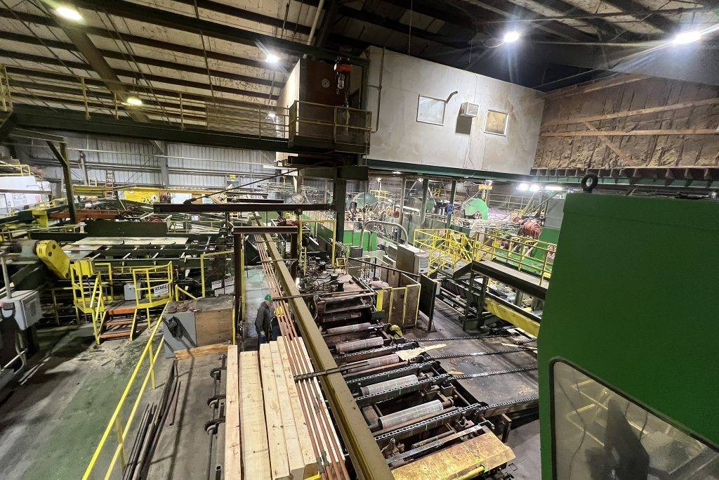 Behind the Boards: Longview, Washington Sawmill