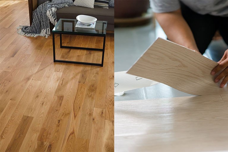Hardwoods vs Luxury Vinyl Plank Flooring