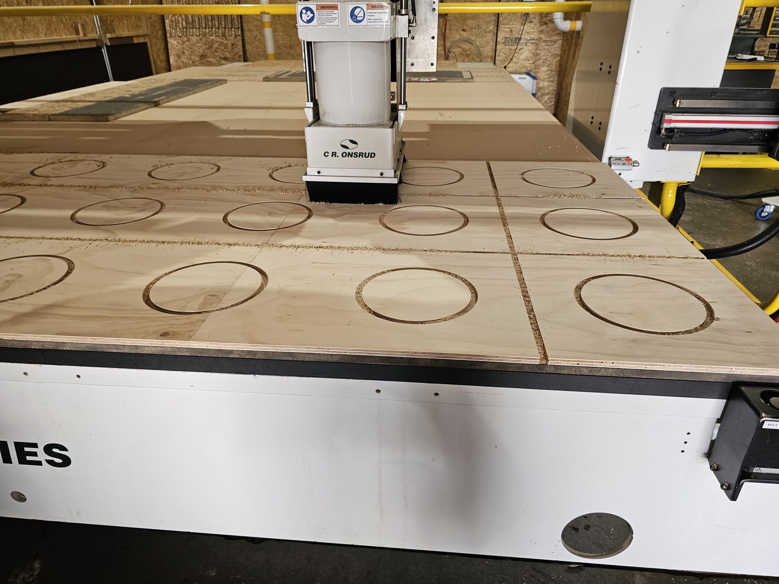 Elkhart, IN Panel Fabrication Facility – CNC Router Elkhart, IN Panel Fabrication Facility - CNC Router