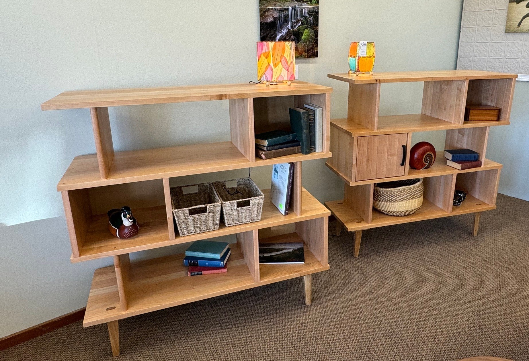 Wood Castle-Oregon Maple-Shelf PC Maple Foster Shelving Unit