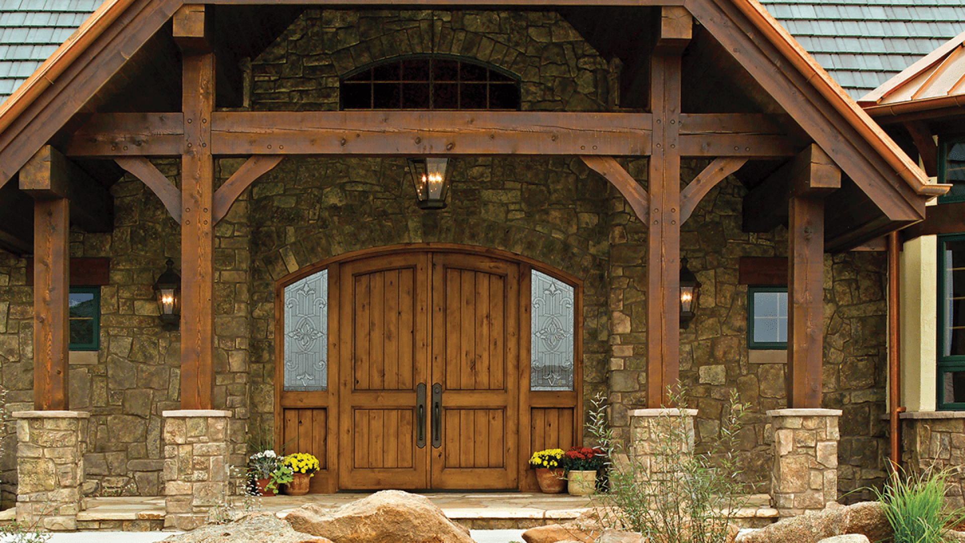 Alder Exterior Doors-Craftsmen In Wood-Ron Ruscio Photography
