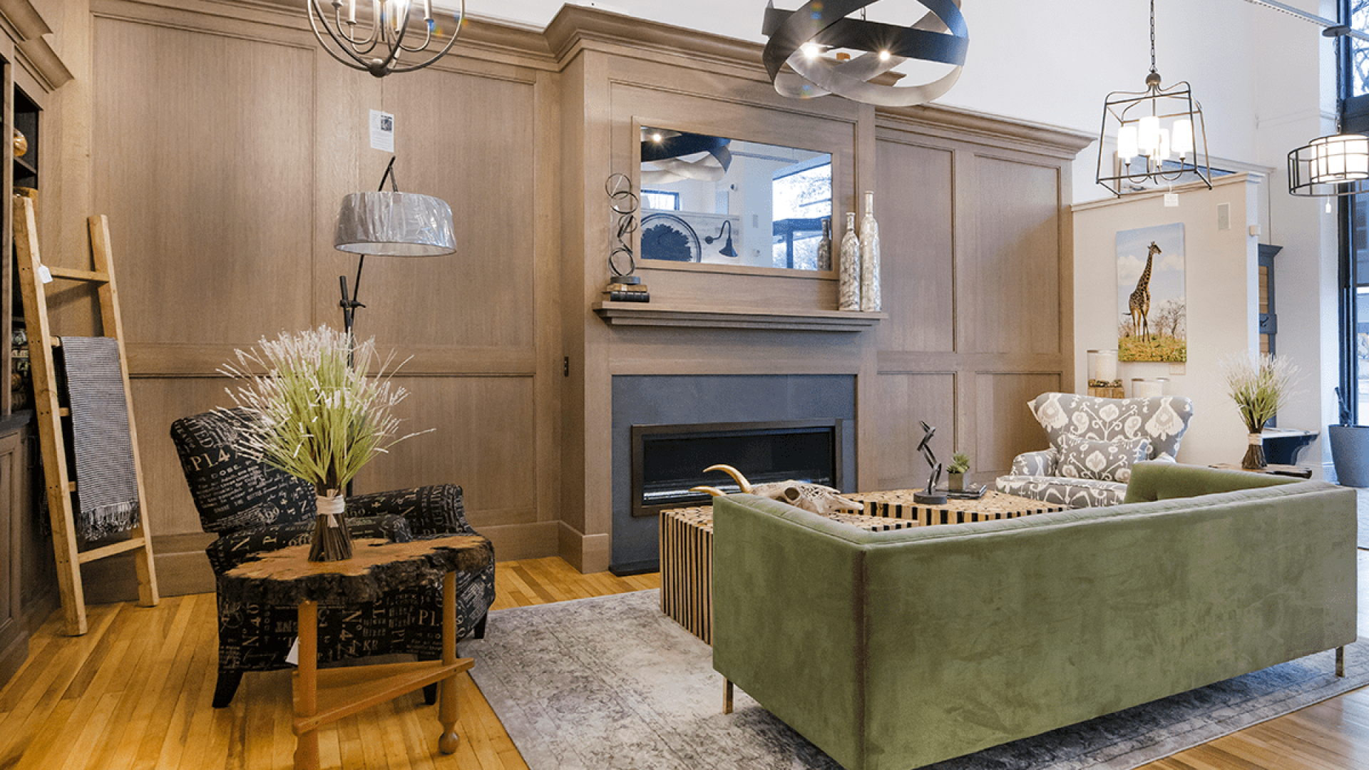 Cerused Oak Wall Paneling-Walker Woodworking